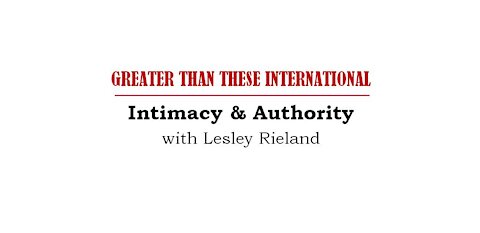 Intimacy & Authority (Lesley Rieland)