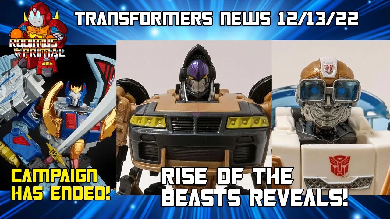 Haslab Deathsaurus Campain Ends! ROTB Nightbird and Wheeljack Revealed!