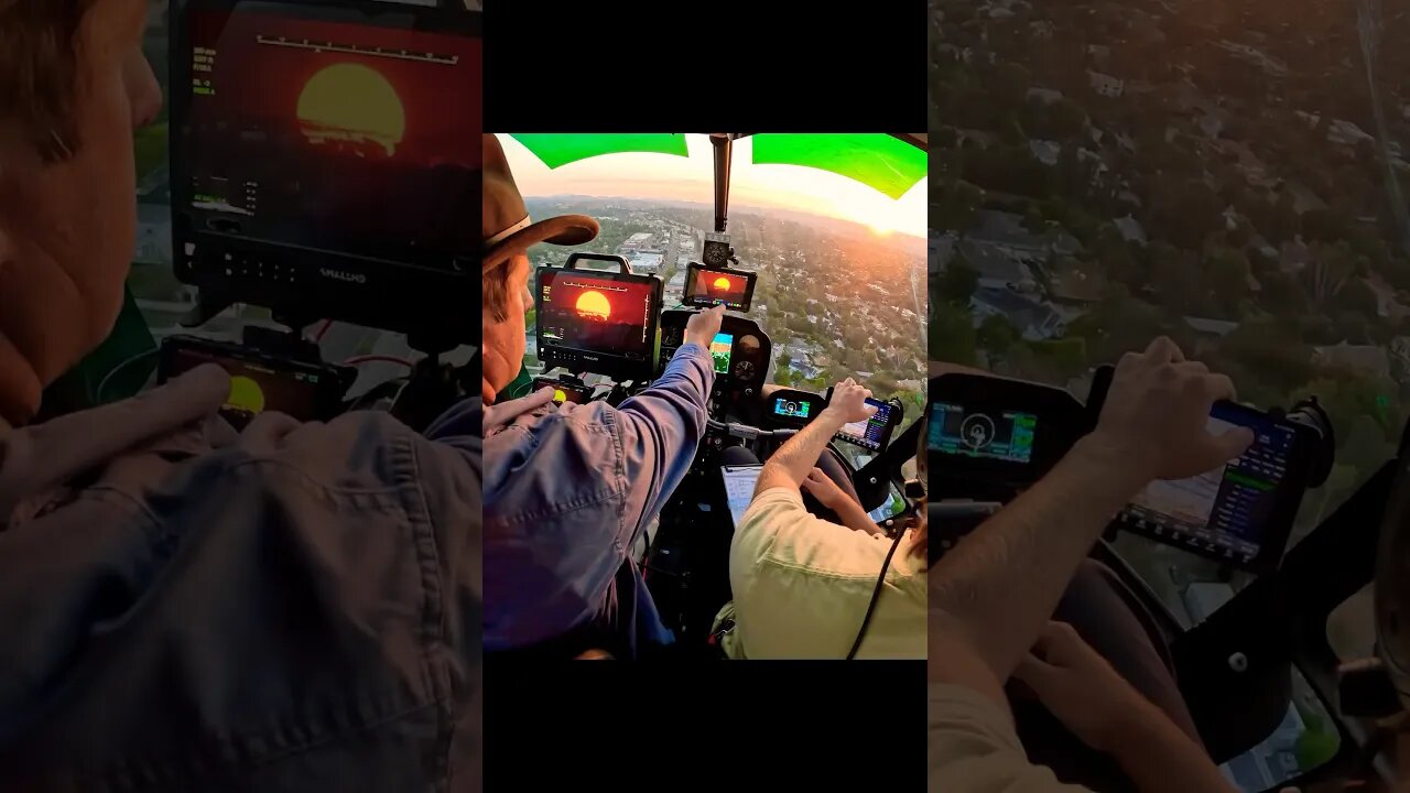 One of my favorite things in a Helicopter. #Camera #Sunset #LionKing