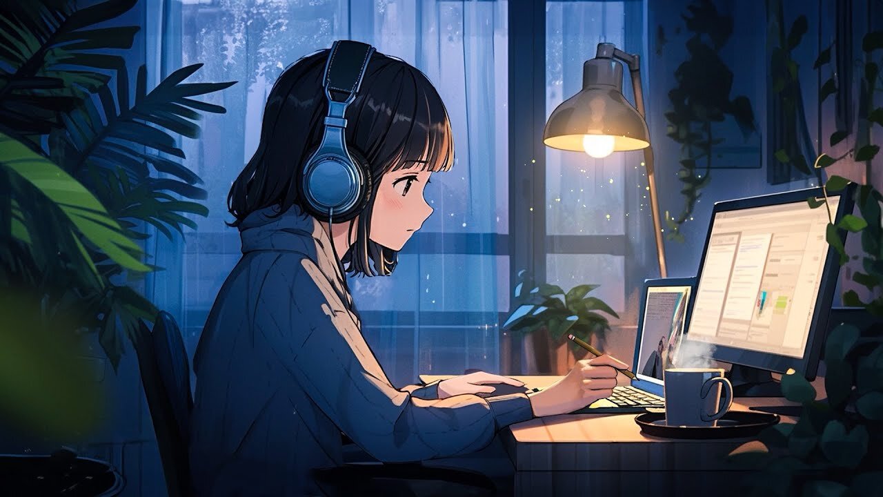 Daily Work Space-Lofi Deep Focus Study/work Concentration -Chill lo-fi hip hop beats