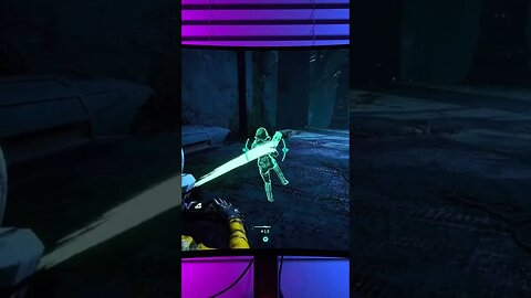 Returnal on a LG45GR95QE! See link for full video #gamingsetup #gaming #returnal
