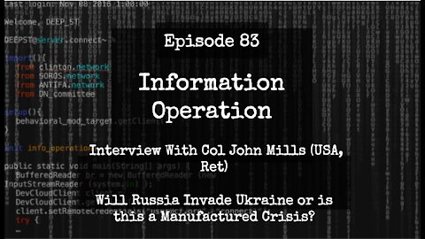 IO Episode 83 - Interview with Col John Mills on Russia and Ukraine