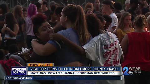 Two teens remembered after deadly beltway car crash