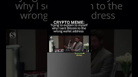 CRYPTO MEME: The PAINFUL Irony😅🥹 #cryptomeme #bitcoin #bearmarket #bullmarket #transaction #trade