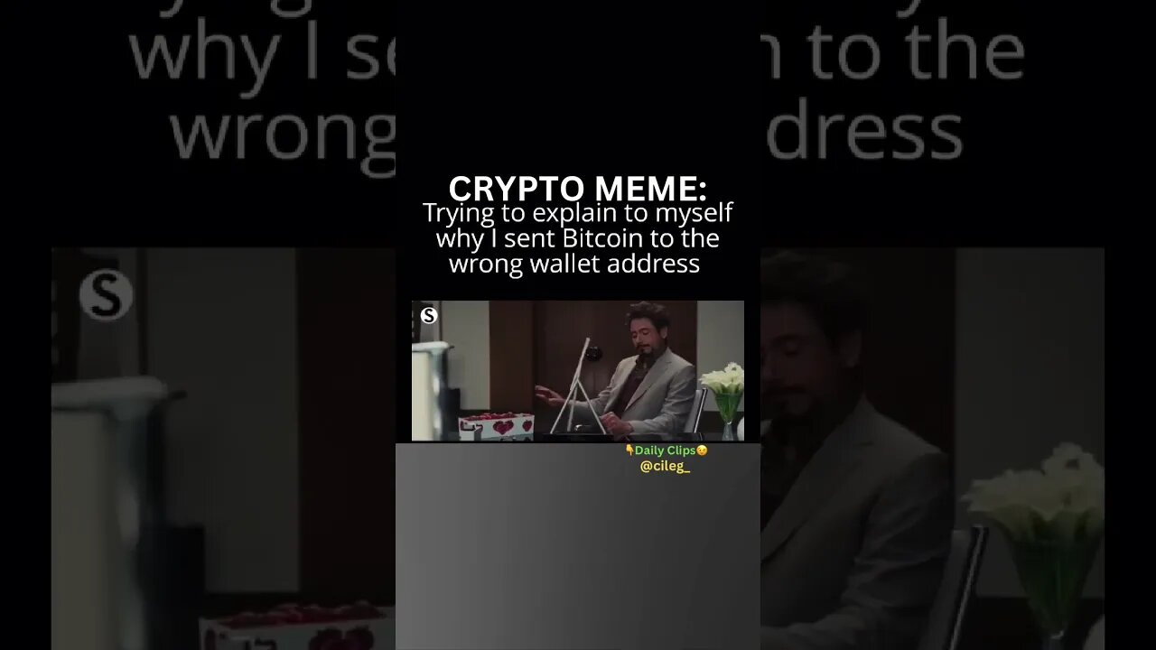 CRYPTO MEME: The PAINFUL Irony😅🥹 #cryptomeme #bitcoin #bearmarket #bullmarket #transaction #trade