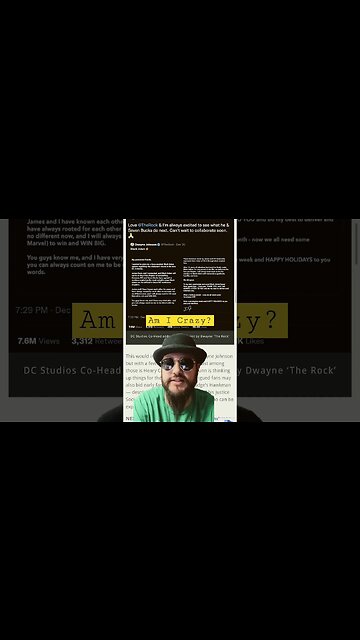 James Gunn Shows The Rock Some Love On Twitter. Kingdom Come Coming? #shorts #dcuniverse