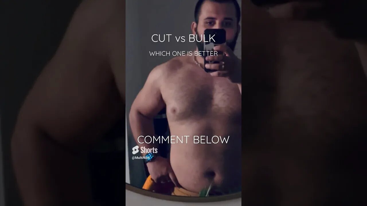CUT VS BULK?! #shorts #youtube #youtubeshorts #workout #motivation #trending #cute