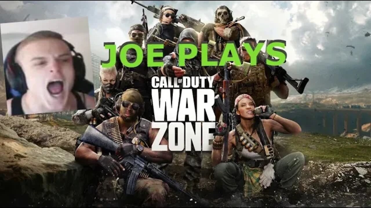 Joe Bartolozzi Plays Warzone!