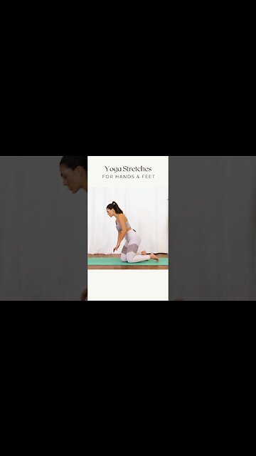 60 second Yoga for Extremities, Stretching Hands & Feet! Full video on our channel
