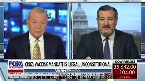 Cruz: Biden’s Vaccine Mandates Are ‘A Grotesque Abuse of Power’