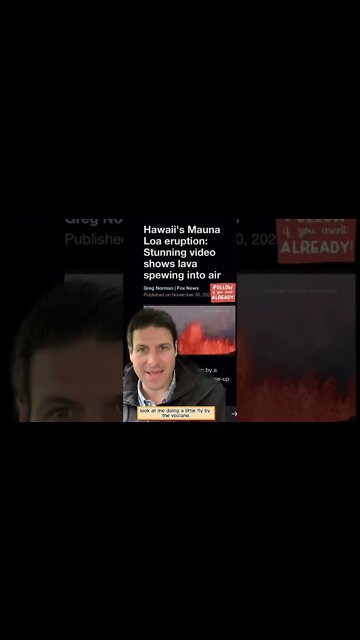 Muana Loa Volcano Live Spewing Lava Into The Sky!