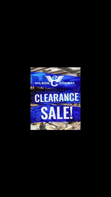 Wilson Combat - Clearance Sale Promo #shorts