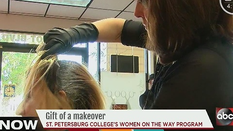 The Women on the Way program gave deserving women the gift of a makeover