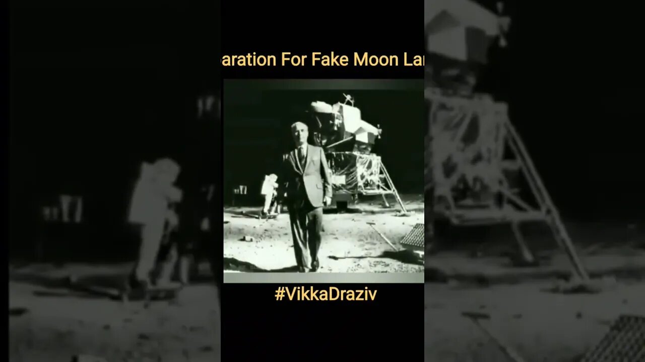 Preparation For Fake Moon Landings #VikkaDraziv