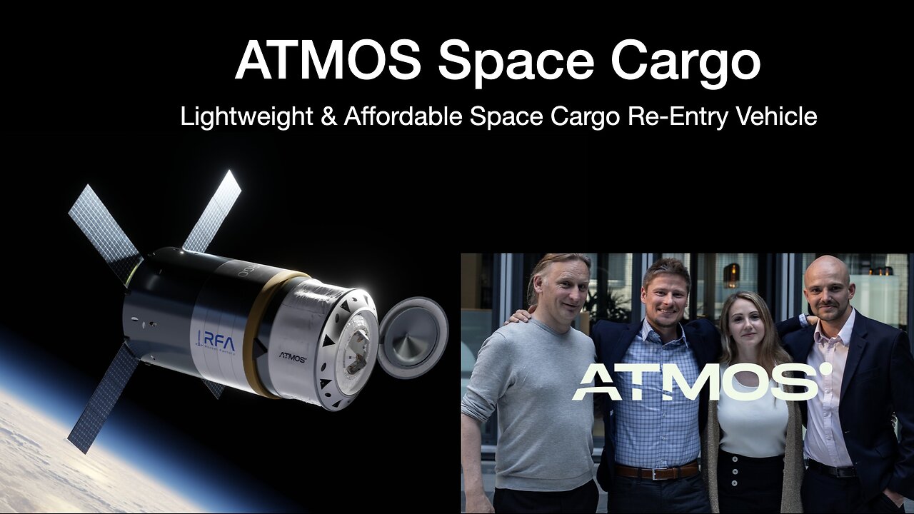 ATMOS Space Cargo: Lightweight & Affordable Space Cargo Re-Entry Vehicle