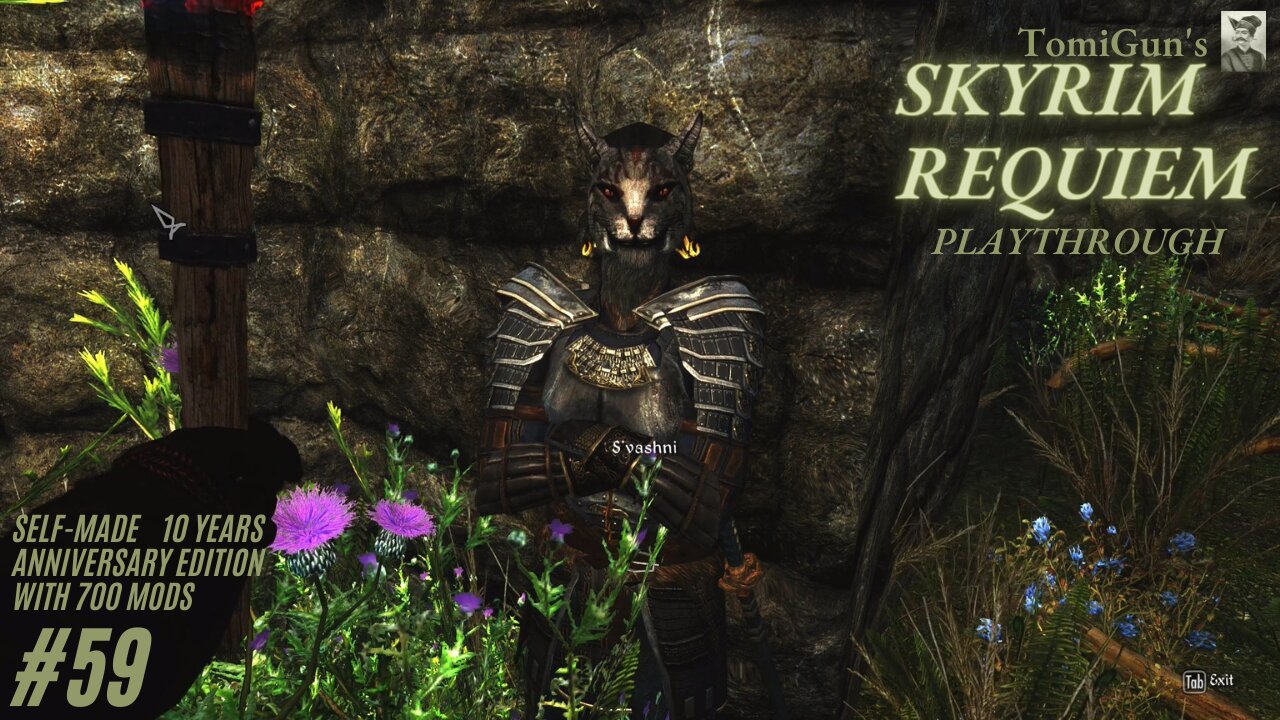 Skyrim Requiem #59: S'vashni's "The Way of the Nine" Fighting Style, and Brakh, who is Hunting Lagdu