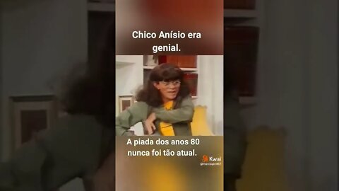 Chico Anísio foi genial nessa critica ao PT