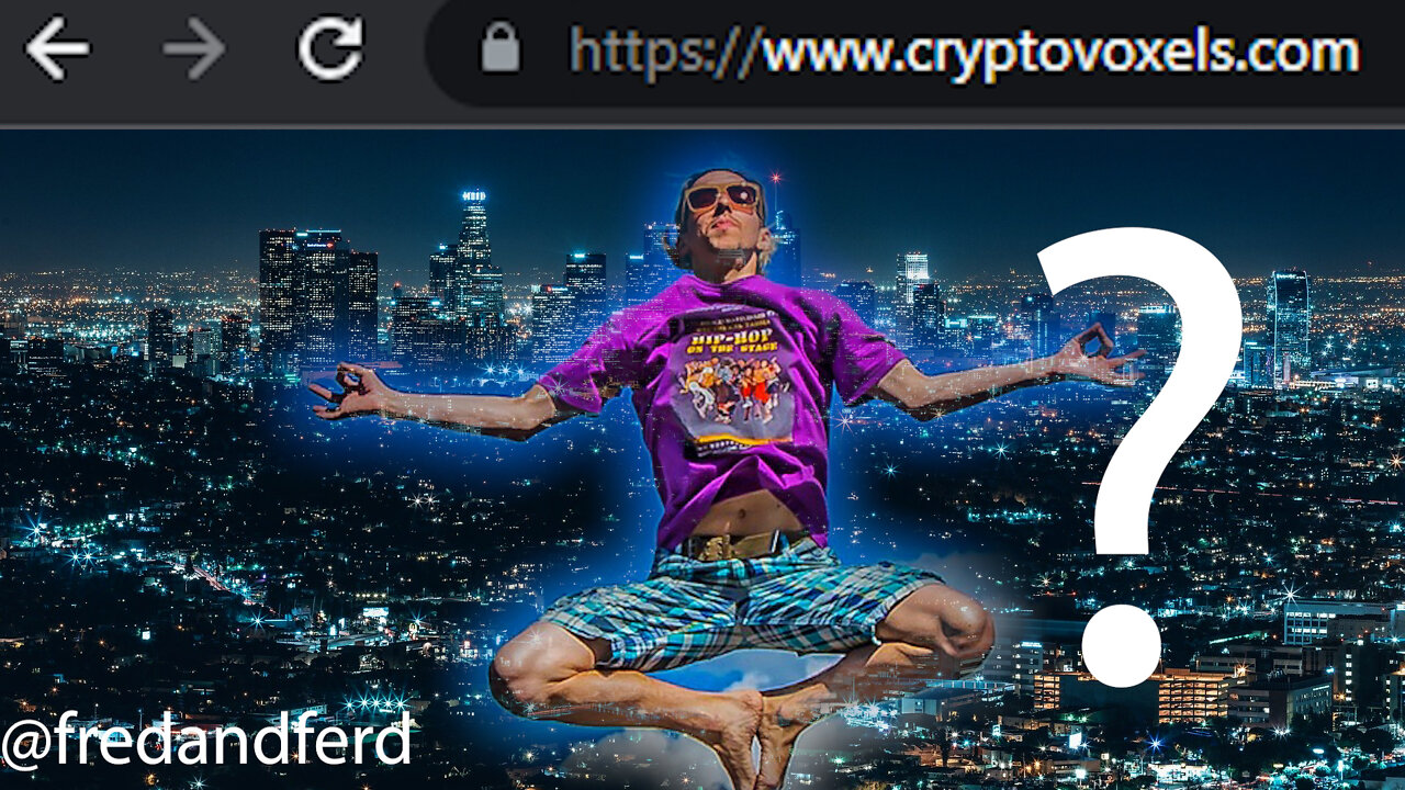 Cryptovoxels - a user owned virtual world - My First Review
