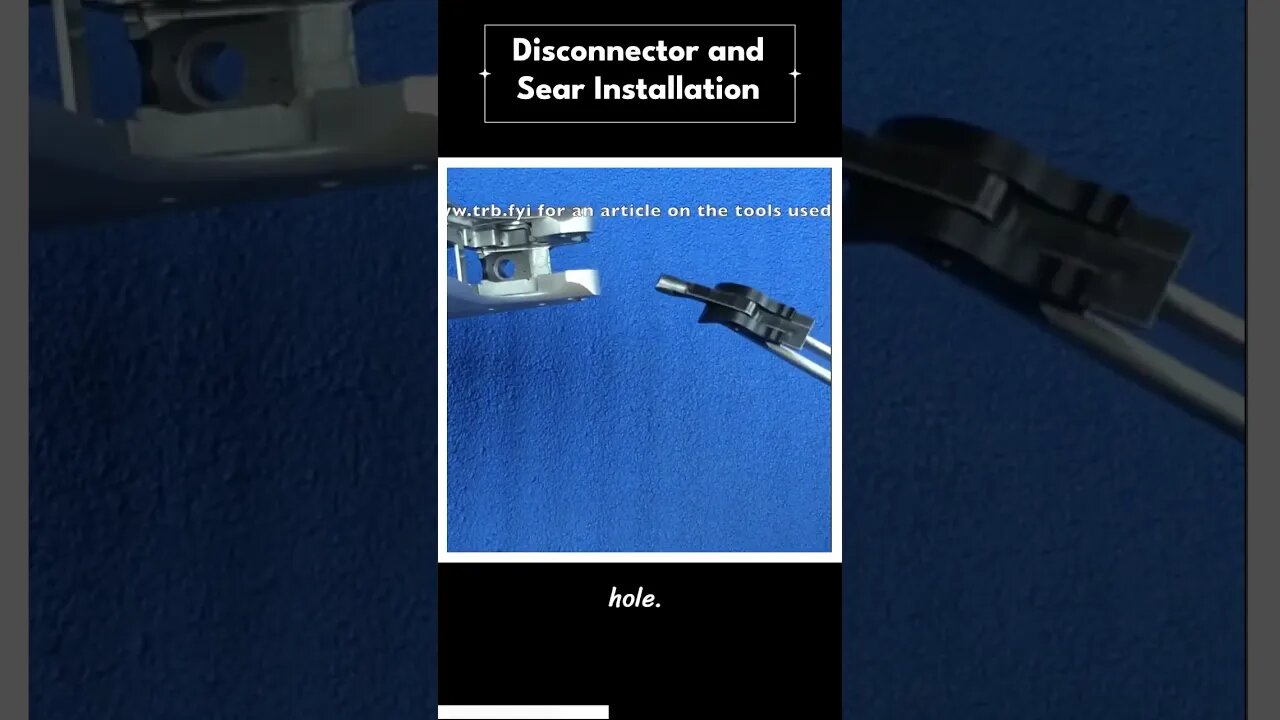 Firearm Gunsmithing: The 1911 disconnector and sear