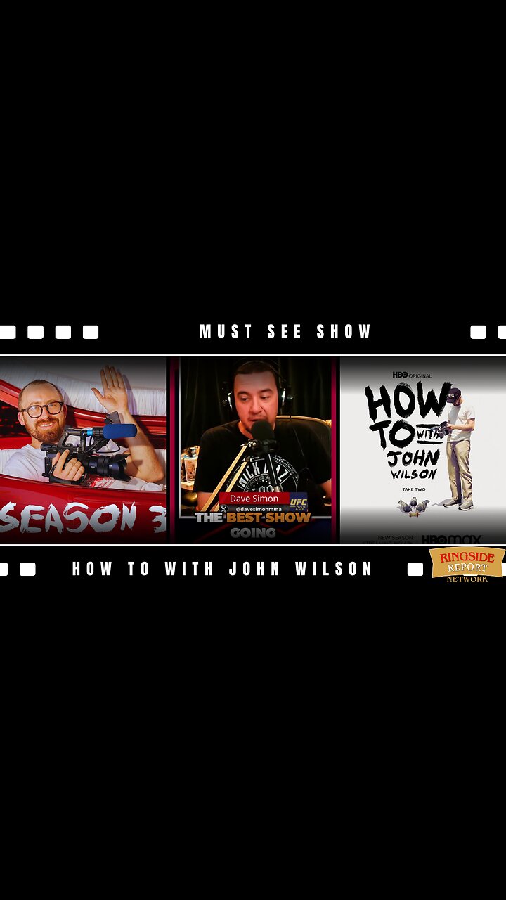 📺🎙️ Dave Simons Must-Watch: How to With John Wilson - A Deep Dive on Ringside Report! 🎙️📺