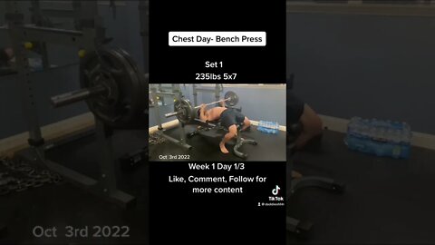 235lbs bench press 5x7