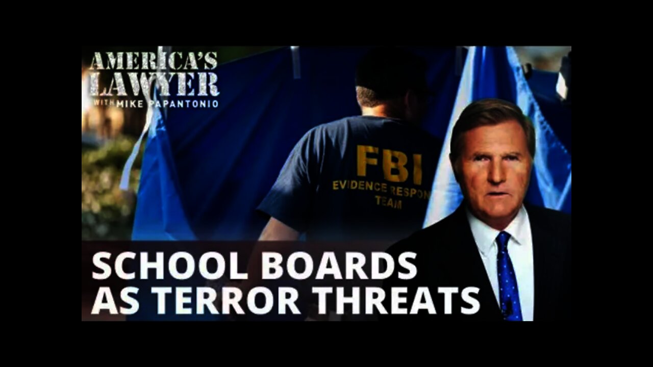 FBI Quietly Labels School Boards As Terror Threats