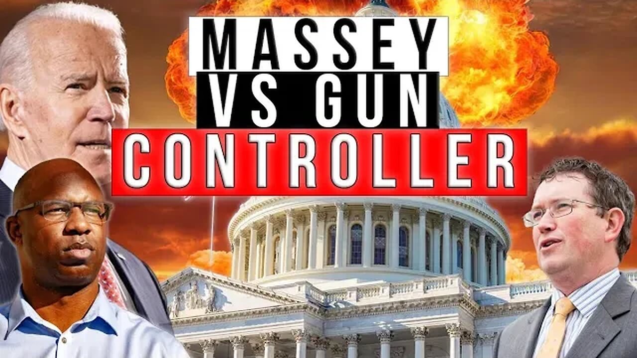 BREAKING: 2A SHOUTING MATCH in the halls of Congress... Thomas Massey takes on a Gun Controller...