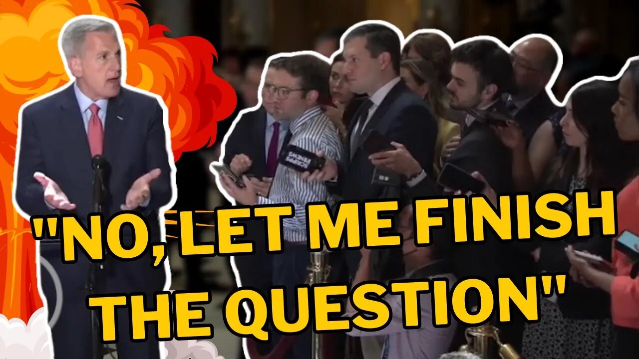 McCarthy WRECKS Hostile Reporters After Dem's INSANE Demands