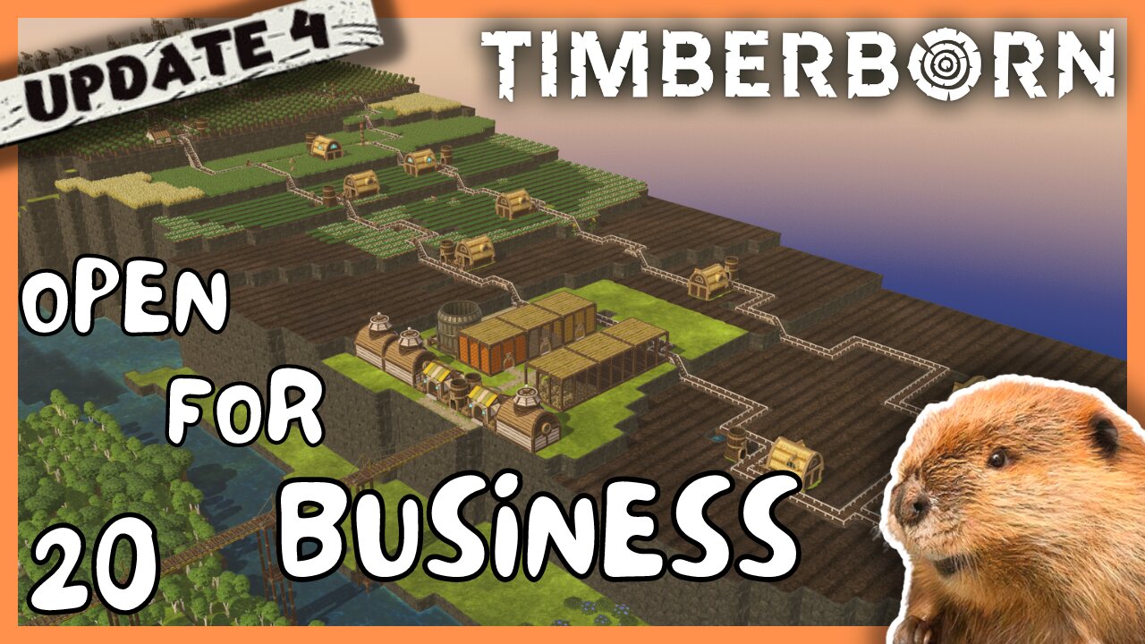 New Farm District Is Ready | Timberborn Update 4 | 20