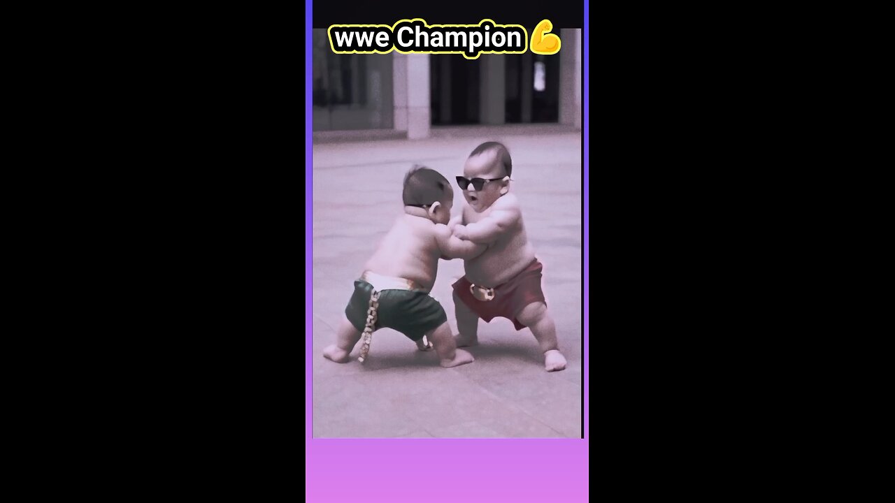 WWE Baby champion #ytshorts #funny #শর্ট #comedy #shorts #viral #tiktok #baby #wwe #shortvideos