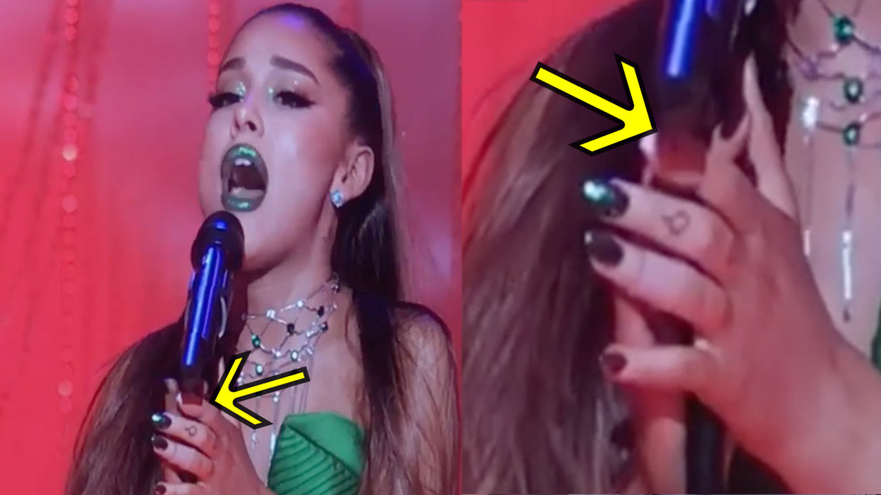 Ariana grande Covers Up Pete Davidson Tattoo With Band-Aid