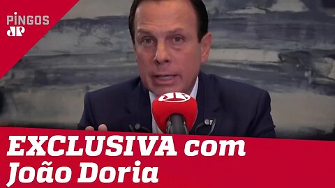 EXCLUSIVO: João Doria fala à Jovem Pan sobre combate ao coronavírus