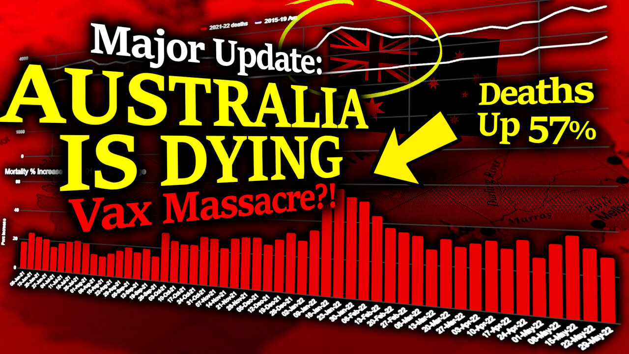 CRITICAL UPDATE: 2021-22 AUS Deaths Are MASSIVELY Exceeding 5 Yr Avg. Australian Vaccine MASSACRE?!