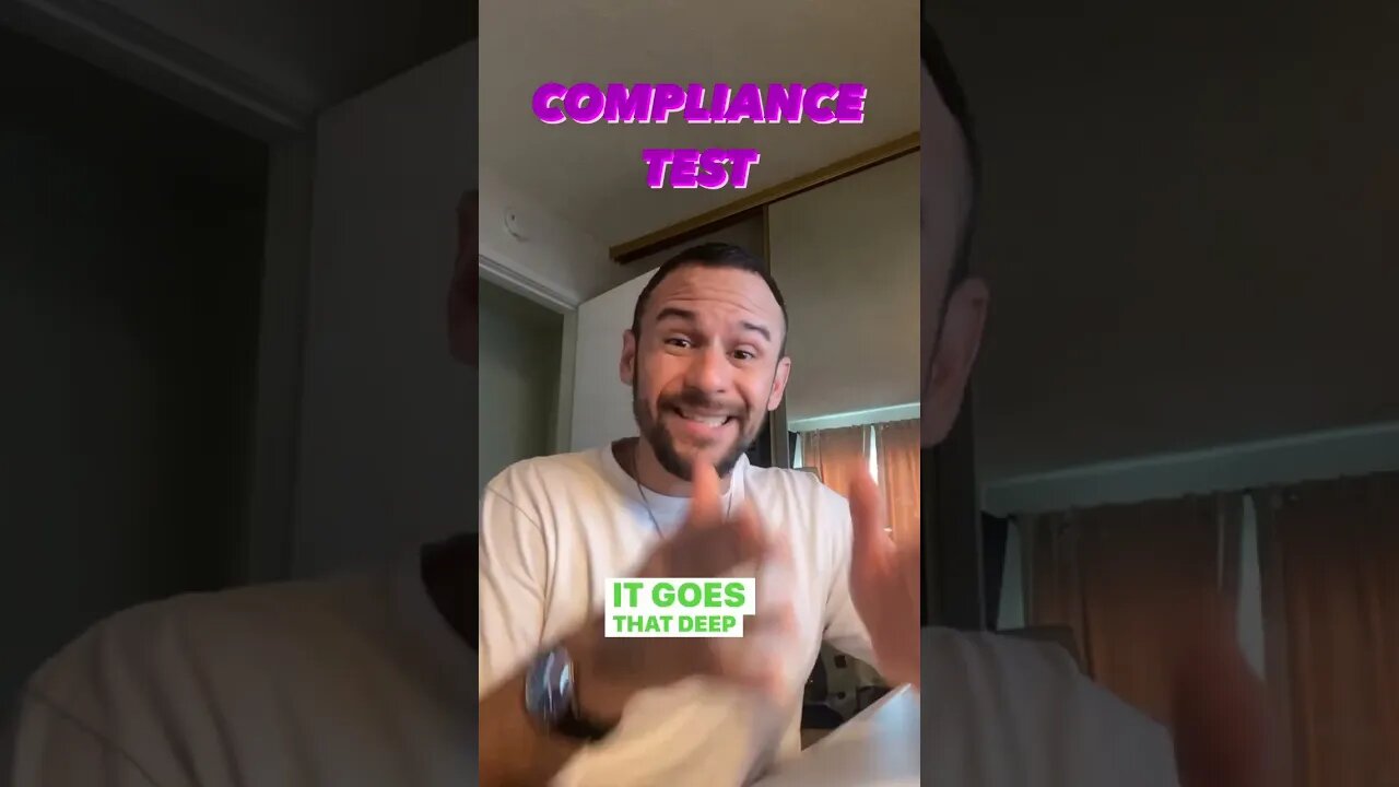 COMPLIANCE TEST - VLOG 3 - Don't watch this if you like wearing a #MASK