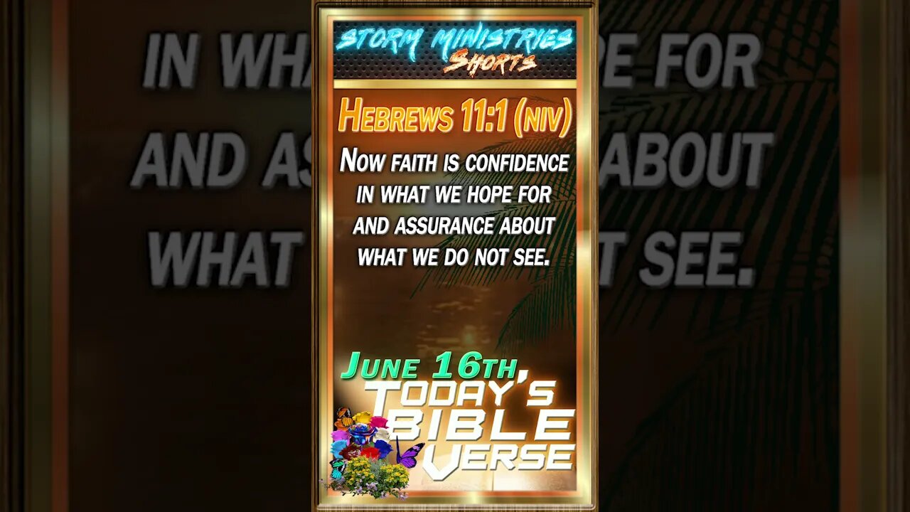 JUN 16, 2023 | UNLEASHING the POWER of FAITH - A Life-Changing Experience - Hebrews 11:1 (NIV)