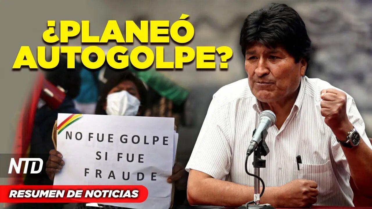 Diputado sugiere que Morales instruyó autogolpe; Cubanos en crisis por escasez de agua | NTD