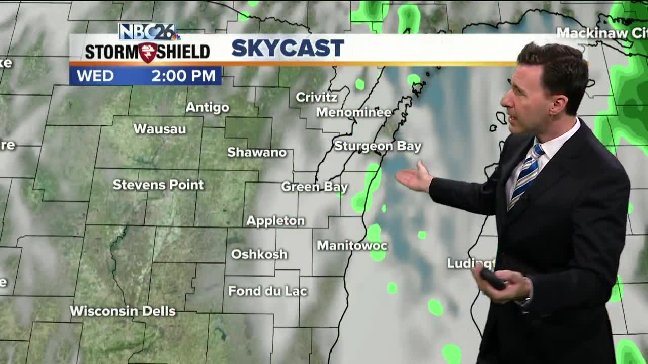 Michael Fish's NBC26 weather forecast