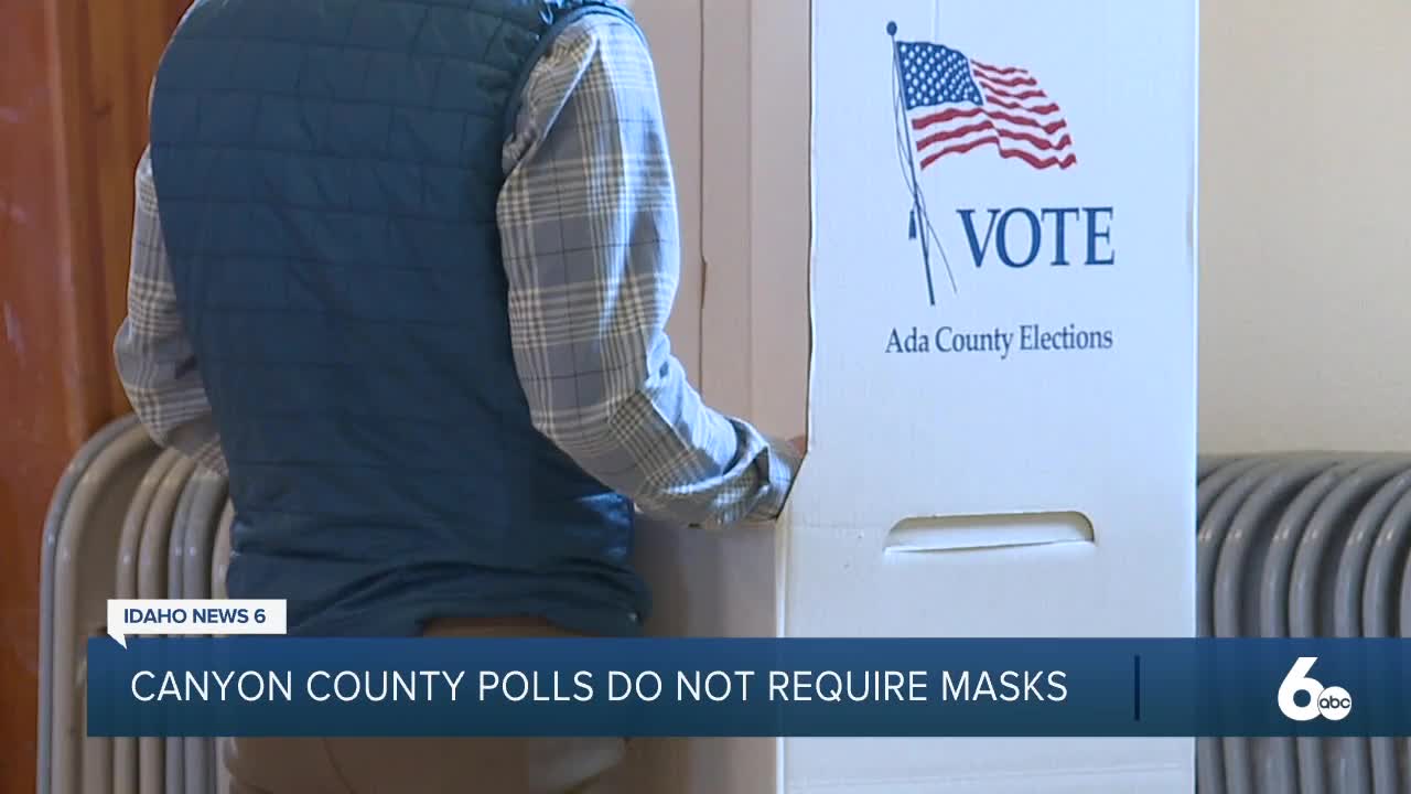 Canyon County polls not requiring masks