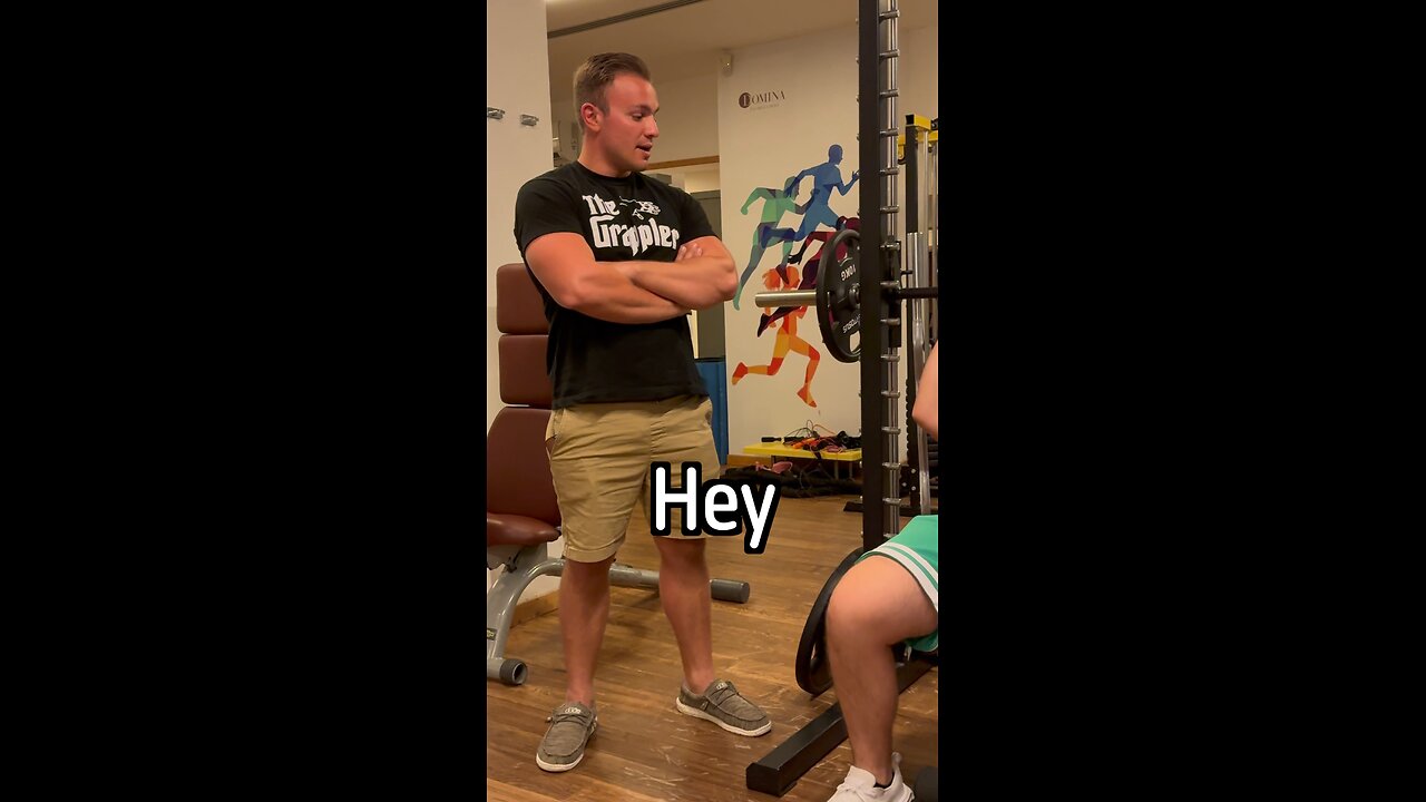When your cousin asks to keep him accountable on vacation