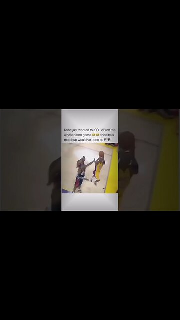 Don't Forget Kobe Bryant Didn't Play Around With IT