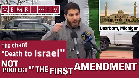 Understand "Death to America" is Outside of Free Speech
