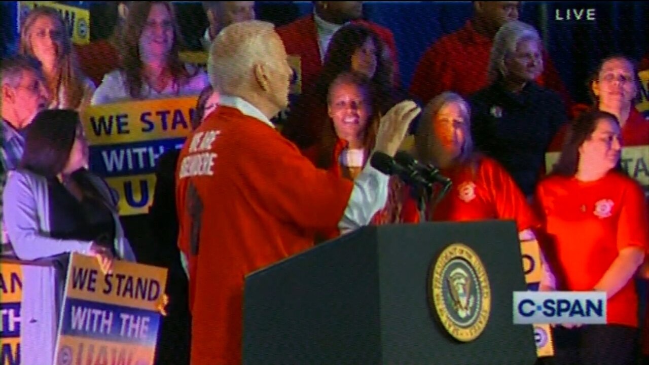 Biden Interrupted by Pro- Hamas Protesters