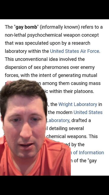 Did the US Air Force ever successfully develop “The Gay Bomb”? No one knows for sure…