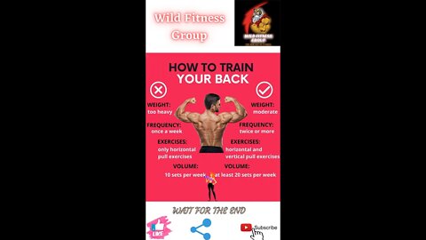 🔥How to train your back🔥#short🔥#fitnessshorts🔥#wildfitnessgroup🔥12 march 2022🔥