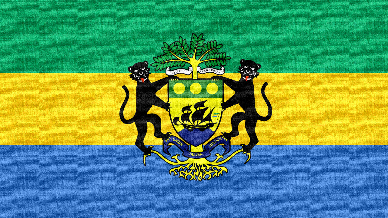 Gabon National Anthem (Instrumental) La Concorde