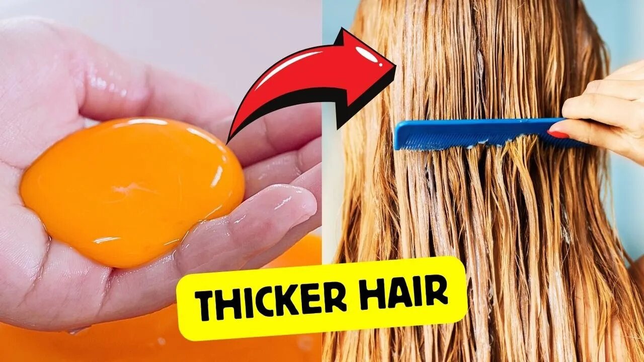 How to Get Thicker Hair Naturally (Thicker Hair Home Remedy)