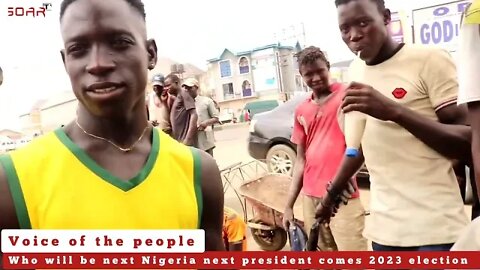 Asking Hausa's, Yoruba's and Igbo's who will be Nigeria next president identify it on ballot paper.