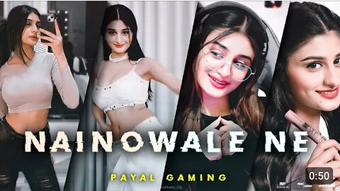 Payal Gaming X Nainowale Ne 🥀 || Efx Whatsapp Status || New Efx Status || Payal Gaming ||