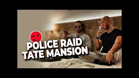 Police Raid Tate Mansion