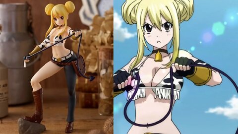 Lucy Heartfilia Taurus Form Pop Up Parade Figure Unboxing